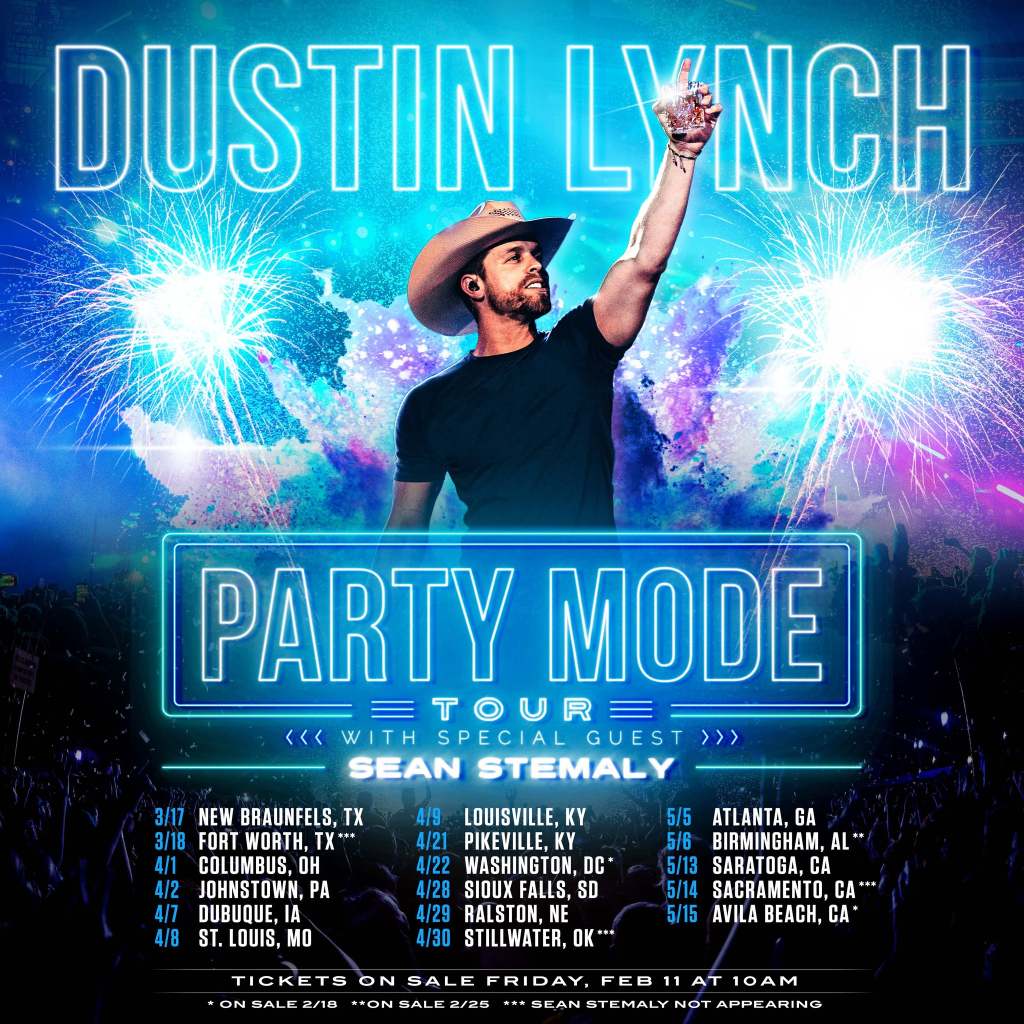 Dustin Lynch is Ready to Get You in a Party Mood with His Party Mode